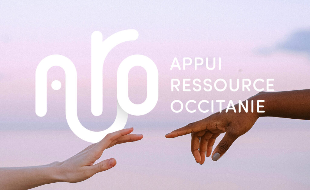 Logo ARO Appui Ressource Occitanie - Identité visuelle