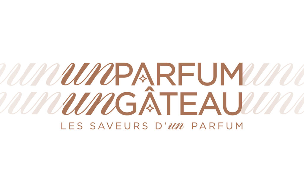 Logo Un Parfum Un Gâteau sur fond blanc