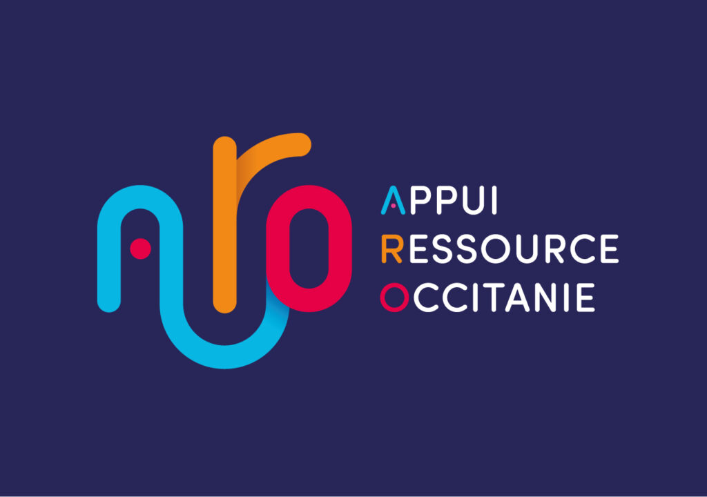 Appui Ressources Occitanie fond bleu indigo