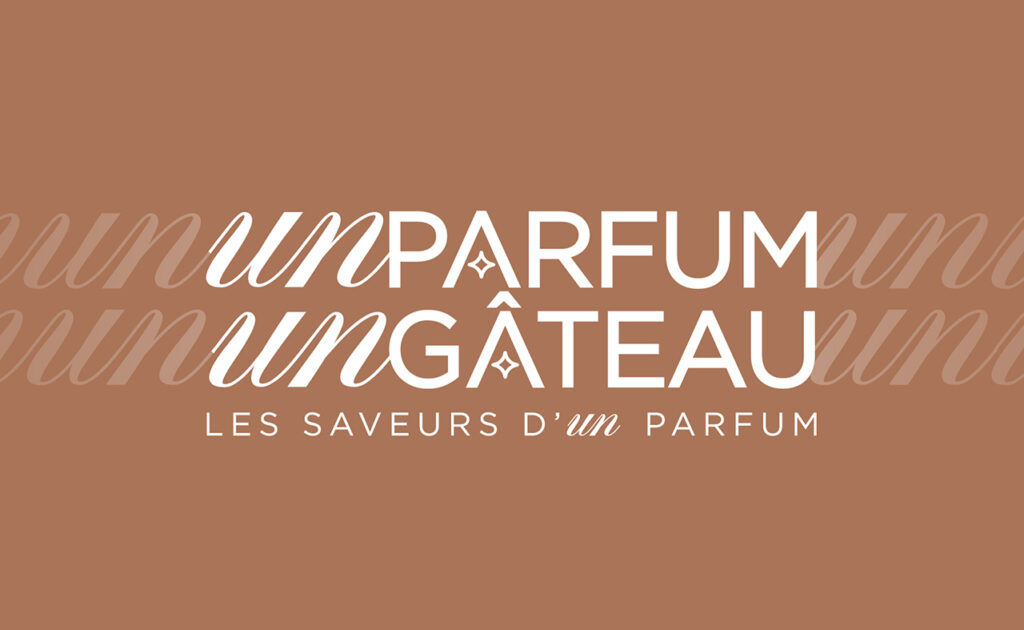 Logo Un Parfum Un Gâteau - identité visuelle