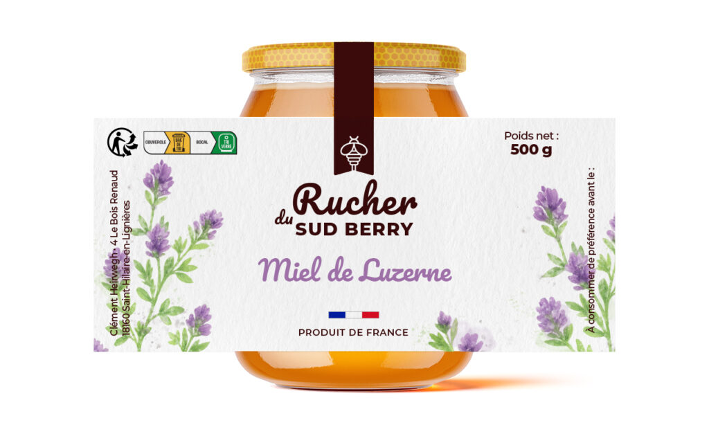 Pot de miel - Rucher du Sud Berry