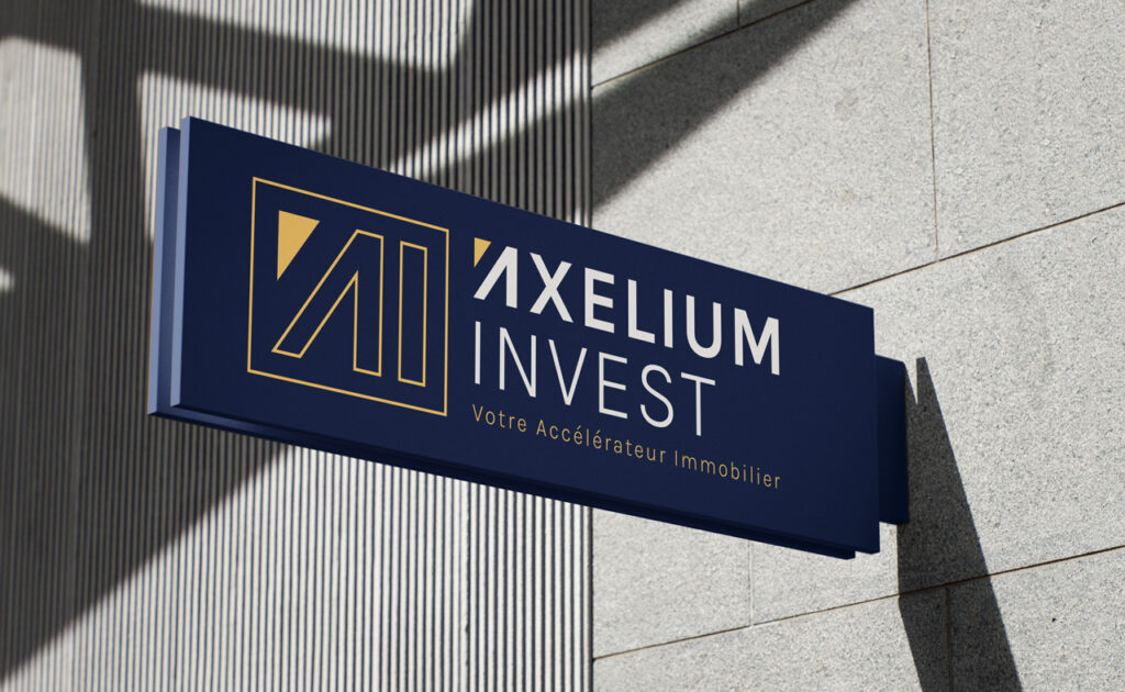 Signalétique Axelium Invest