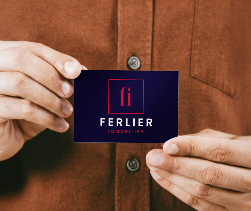 Carte de visite Ferlier immobilier