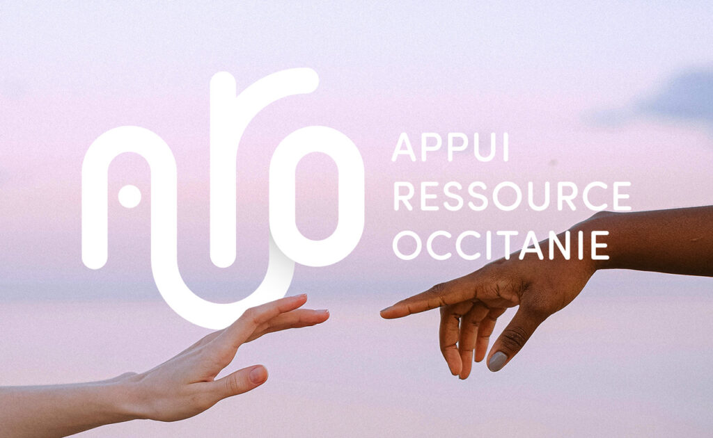 Logo, identité visuelle ARO Appui Ressource Occitanie - Identité visuelle
